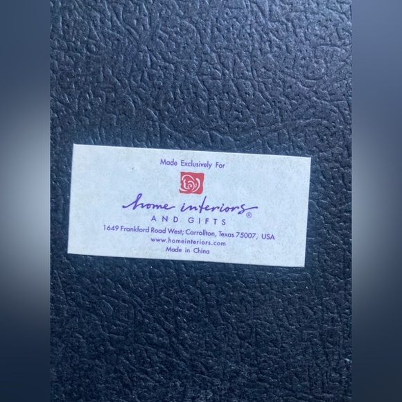 VINTAGE Home Interiors Ornate Silver Wall Mirror - Picture 2 of 4